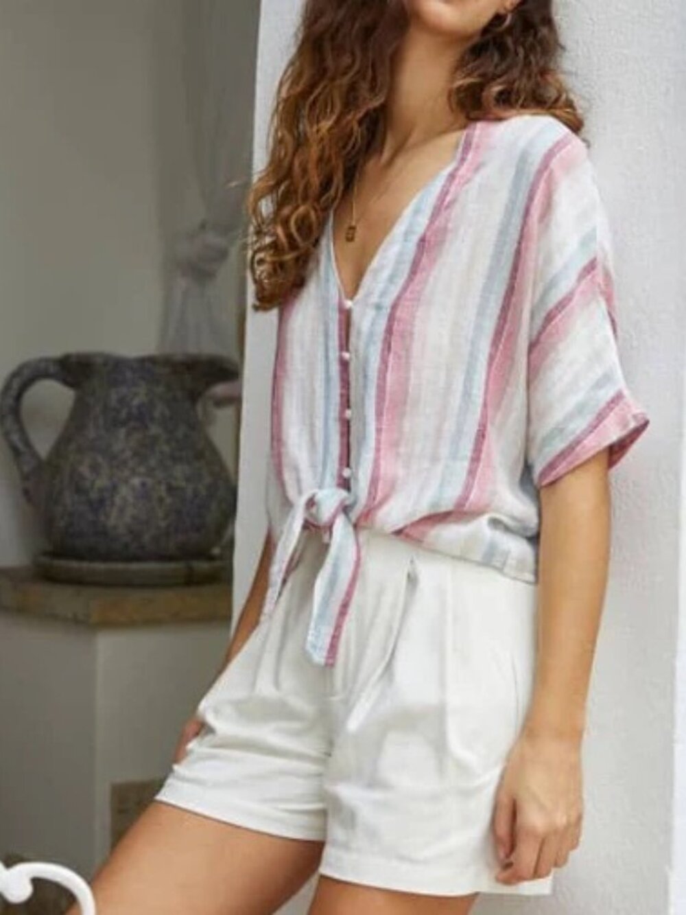 Rails Thea Tie Front Top